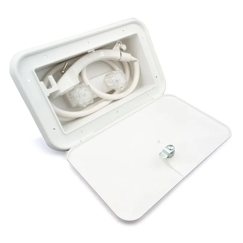 Exterior Shower, Polar White